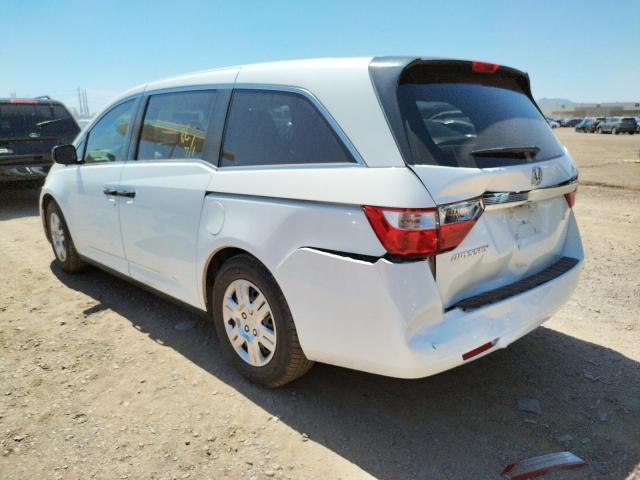 Photo 3 from auction – 2013 HONDA ODYSSEY LX with VIN 5FNRL5H23DB090169