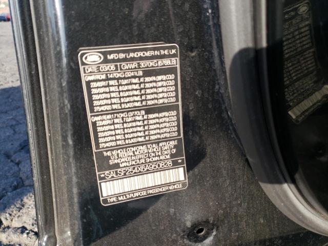 Photo 10 from auction – 2006 LAND ROVER RANGE ROVE with VIN SALSF254X6A950828
