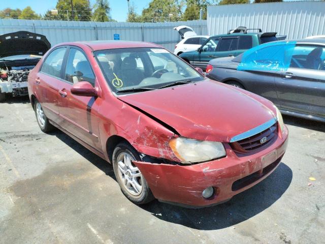 Photo 1 from auction – 2005 KIA SPECTRA LX with VIN KNAFE122555145865