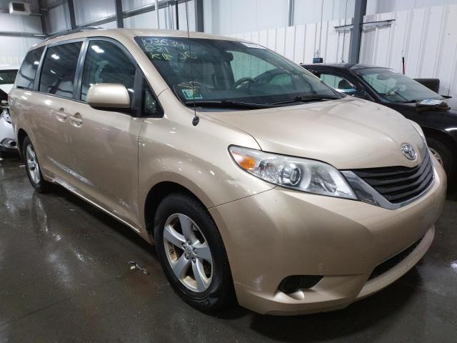 TOYOTA SIENNA LE 2011 with VIN 5TDKK3DC0BS046274 - Photo from auction