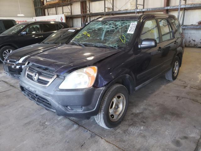 Photo 2 from auction – 2002 HONDA CR-V LX with VIN JHLRD78402C092310