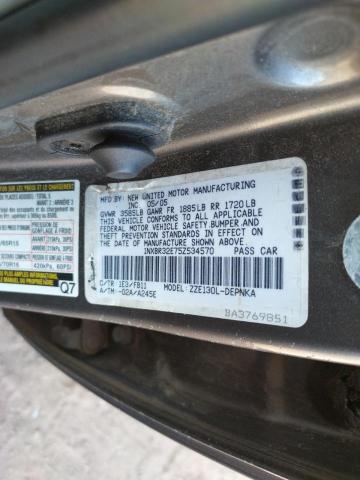 Photo 10 from auction – 2005 TOYOTA COROLLA CE with VIN 1NXBR32E75Z534570