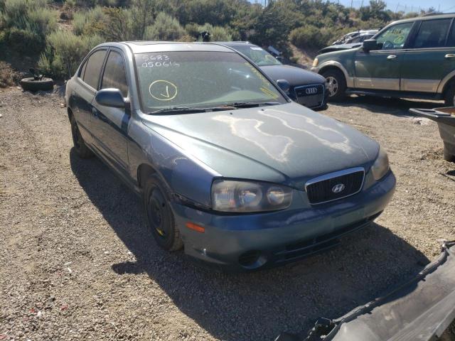 Photo 1 from auction – 2002 HYUNDAI ELANTRA GL with VIN KMHDN45D22U296801
