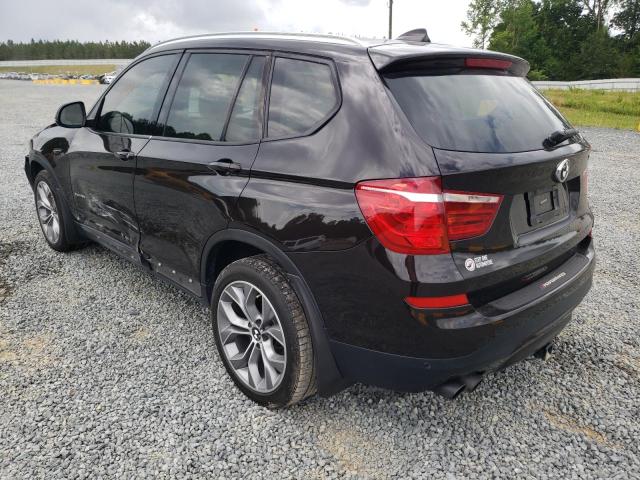 Photo 3 from auction – 2015 BMW X3 XDRIVE3 with VIN 5UXWX7C54F0K34655