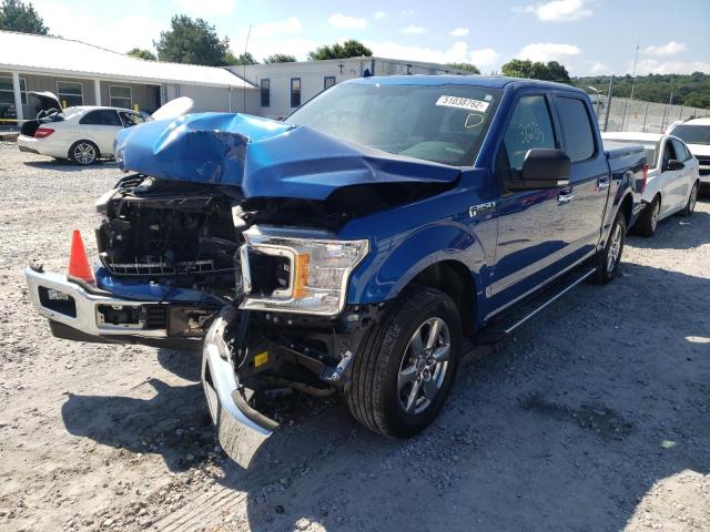 Photo 2 from auction – 2018 FORD F150 SUPER with VIN 1FTEW1CBXJFA13893