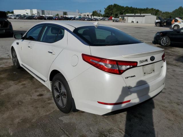 Photo 3 from auction – 2013 KIA OPTIMA HYB with VIN KNAGM4AD4D5057335