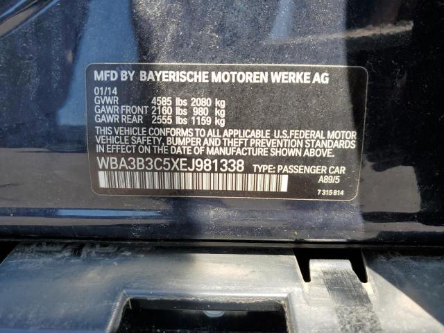 Photo 10 from auction – 2014 BMW 328 XI with VIN WBA3B3C5XEJ981338