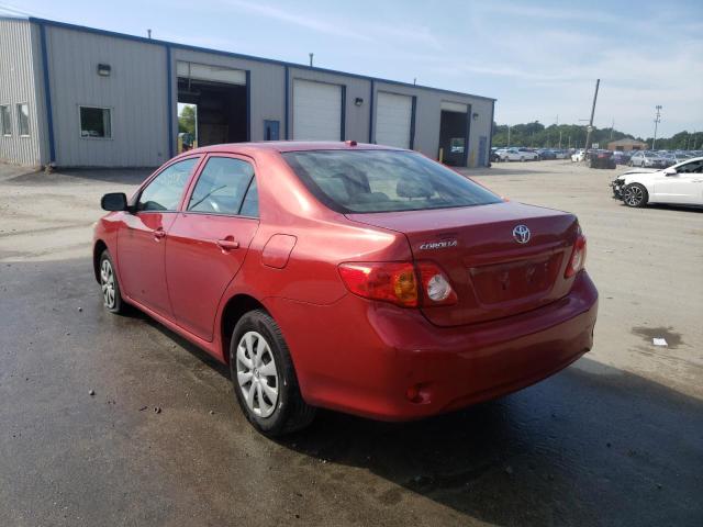 Photo 3 from auction – 2009 TOYOTA COROLLA BA with VIN JTDBL40E499073593