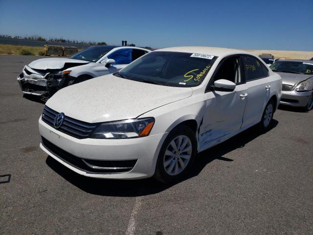 Photo 2 from auction – 2013 VOLKSWAGEN PASSAT S with VIN 1VWAP7A36DC142629