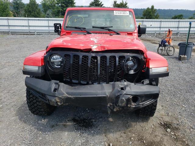 Photo 9 from auction – 2021 JEEP GLADIATOR with VIN 1C6HJTAG9ML556574