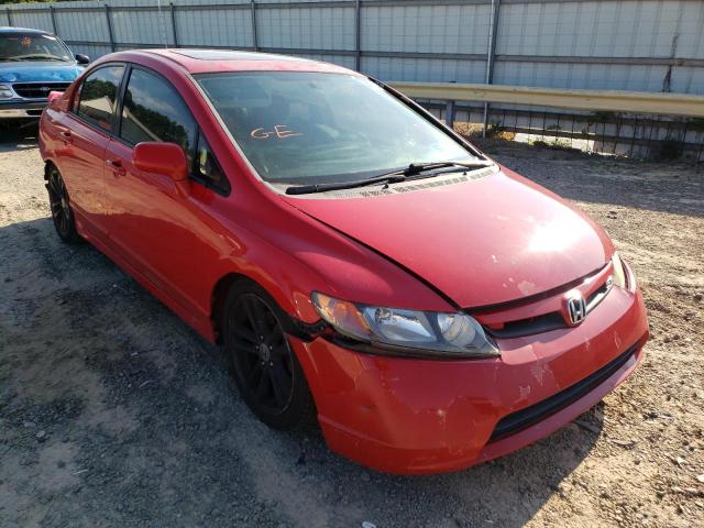 HONDA CIVIC SI 2008 with VIN 2HGFA55518H703012 - Photo from auction