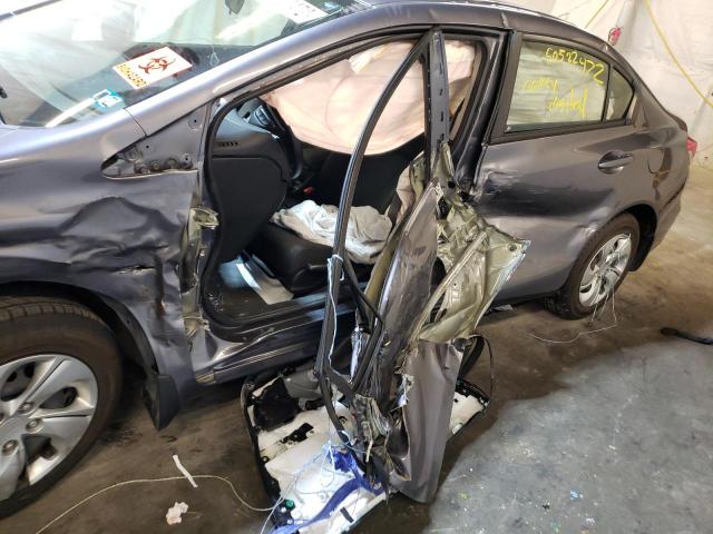 Photo 9 from auction – 2014 HONDA CIVIC LX with VIN 2HGFB2F50EH508458