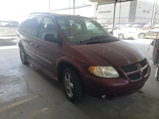 DODGE GRAND CARA 2002 with VIN 2B8GP54L42R574262 - Photo from auction