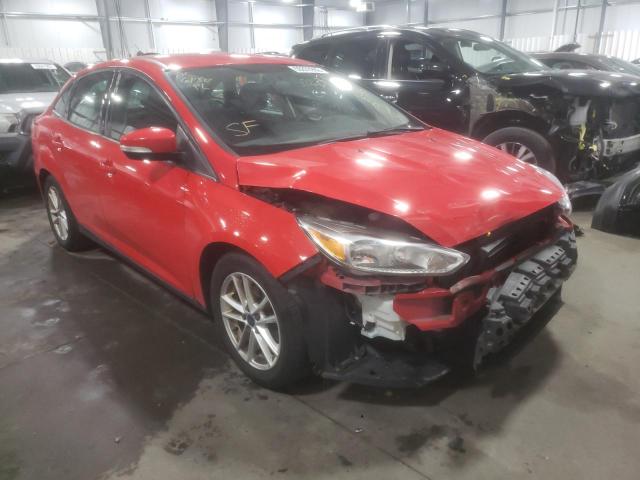 FORD FOCUS SE 2016 with VIN 1FADP3F21GL399023 - Photo from auction