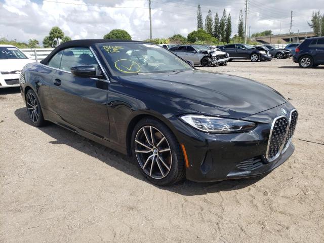 BMW 430I 2022 with VIN WBA23AT04NCH84805 - Photo from auction