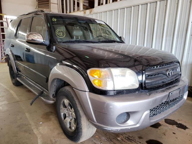 TOYOTA SEQUOIA SR 2001 with VIN 5TDZT34A21S040730 - Photo from auction