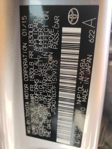 Photo 10 from auction – 2015 TOYOTA PRIUS C with VIN JTDKDTB37F1579173