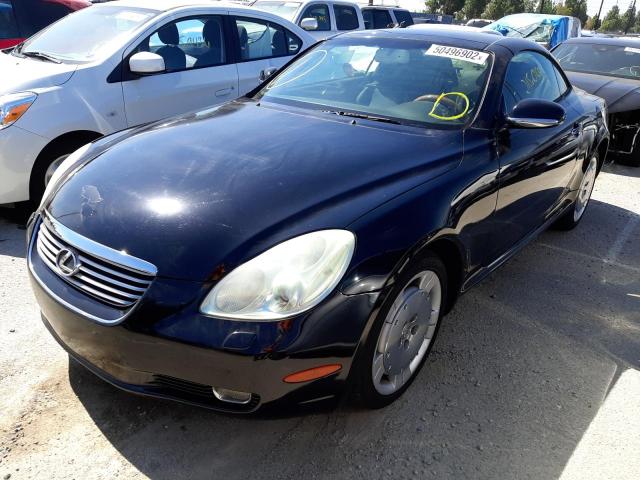 Photo 2 from auction – 2002 LEXUS SC 430 with VIN JTHFN48Y320004803