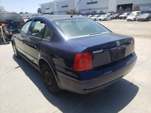 Photo 3 from auction – 2001 VOLKSWAGEN PASSAT with VIN WVWAH63B91P013495