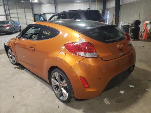 Photo 3 from auction – 2013 HYUNDAI VELOSTER with VIN KMHTC6AD1DU100532