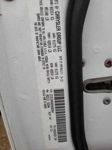 Photo 10 from auction – 2013 CHRYSLER 300 with VIN 2C3CCAAG0DH699304