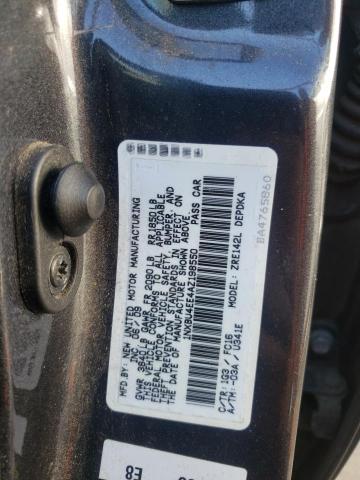 Photo 10 from auction – 2010 TOYOTA COROLLA BA with VIN 1NXBU4EE4AZ198550