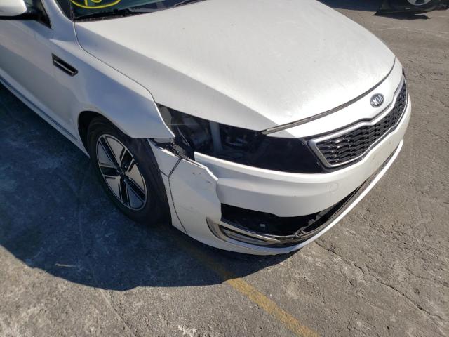 Photo 9 from auction – 2012 KIA OPTIMA HYB with VIN KNAGM4AD3C5028357