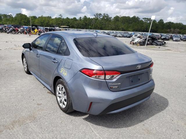 Photo 3 from auction – 2021 TOYOTA COROLLA LE with VIN JTDEPMAE7MJ186400