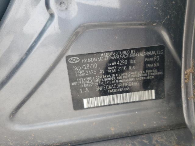 Zdjęcie 10 z aukcji – 2011 HYUNDAI SONATA SE z VIN 5NPEC4AC3BH166466