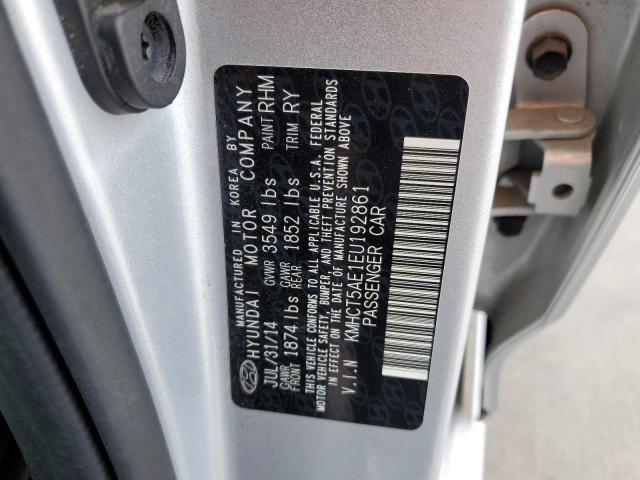 Photo 10 from auction – 2014 HYUNDAI ACCENT GLS with VIN KMHCT5AE1EU192861