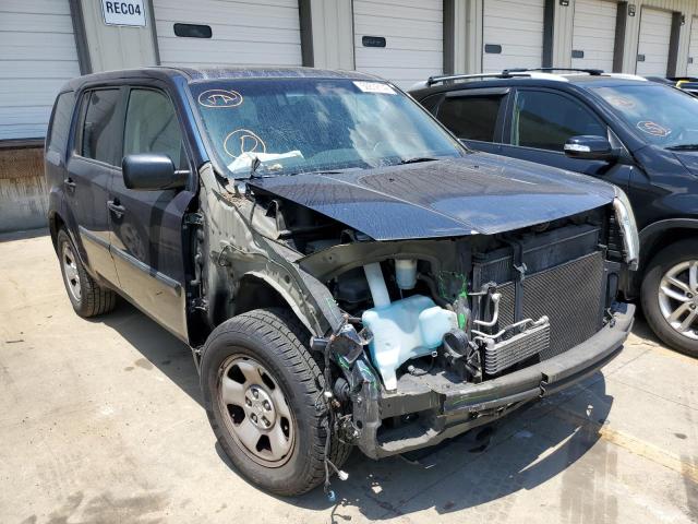 HONDA PILOT LX 2011 with VIN 5FNYF4H22BB036971 - Photo from auction