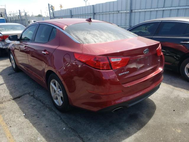 Photo 3 from auction – 2015 KIA OPTIMA LX with VIN 5XXGM4A75FG503486