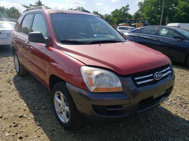 KIA SPORTAGE E 2007 with VIN KNDJE723777321332 - Photo from auction