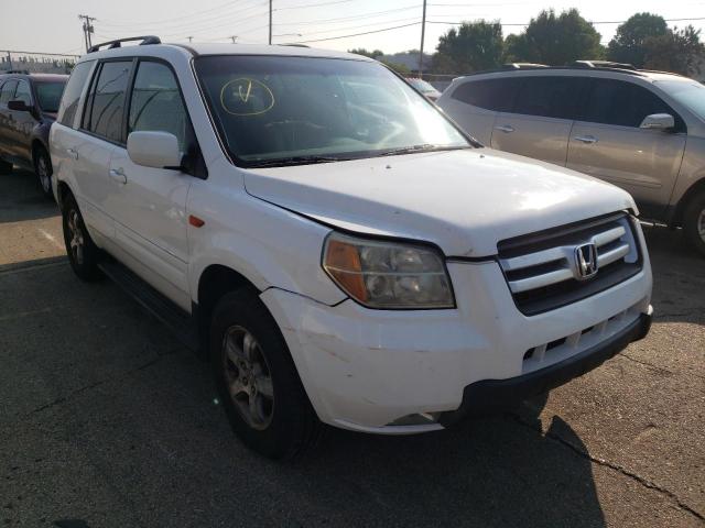 HONDA PILOT EX 2006 with VIN 2HKYF18466H517765 - Photo from auction