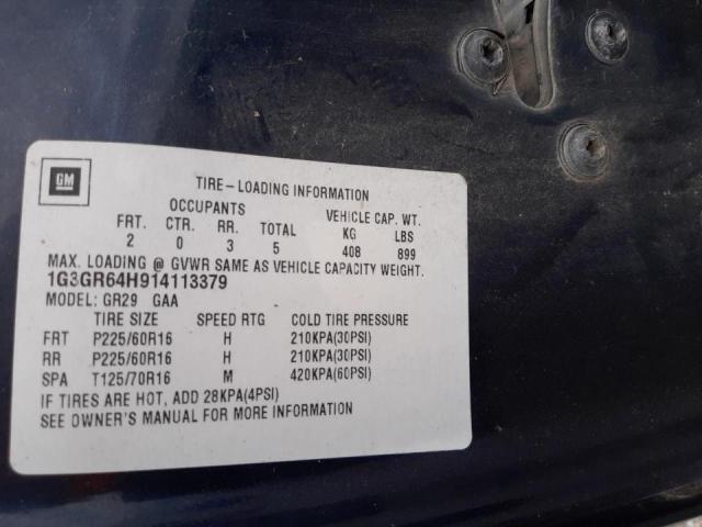 Photo 10 from auction – 2001 OLDSMOBILE AURORA with VIN 1G3GR64H914113379