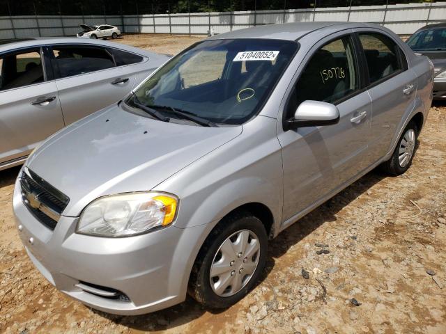 Photo 2 from auction – 2010 CHEVROLET AVEO LS with VIN KL1TD5DE4AB077634