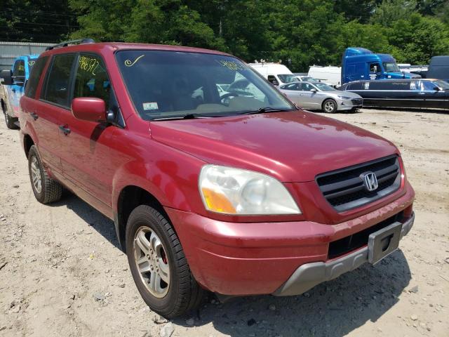 Photo 1 from auction – 2004 HONDA PILOT EXL with VIN 2HKYF18624H581784