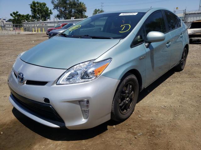 Photo 2 from auction – 2015 TOYOTA PRIUS with VIN JTDKN3DU3F1932639