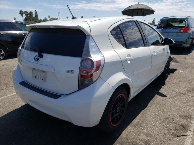 Photo 4 from auction – 2012 TOYOTA PRIUS C with VIN JTDKDTB34C1023222