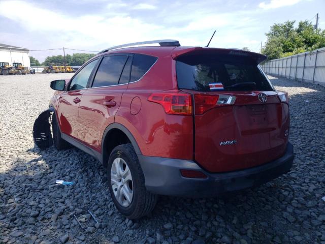 Photo 3 from auction – 2014 TOYOTA RAV4 LE with VIN 2T3BFREV0EW206177