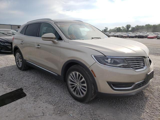 LINCOLN MKX SELECT 2017 with VIN 2LMPJ8KP8HBL13554 - Photo from auction