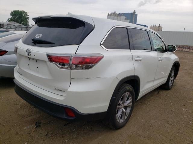 Photo 4 from auction – 2015 TOYOTA HIGHLANDER with VIN 5TDBKRFH4FS139462
