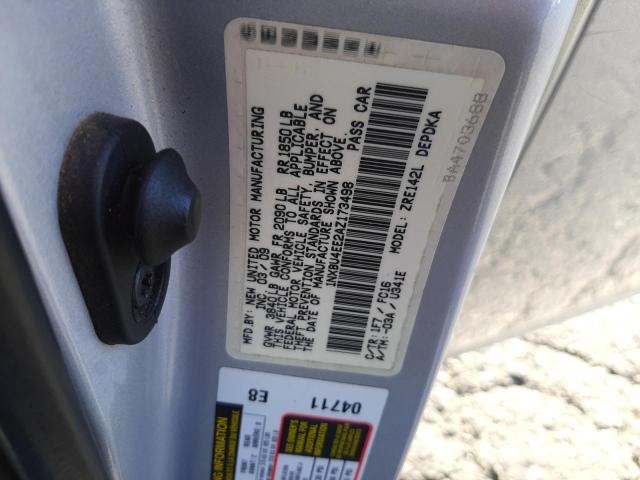 Photo 10 from auction – 2010 TOYOTA COROLLA BA with VIN 1NXBU4EE2AZ173498
