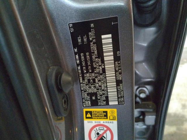 Photo 10 from auction – 2019 TOYOTA HIGHLANDER with VIN 5TDYZRFH6KS307523