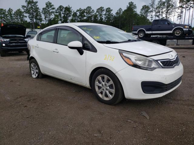 KIA RIO 2013 with VIN KNADN4A3XD6302057 - Photo from auction