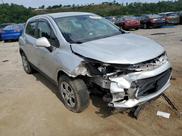 CHEVROLET TRAX LS 2017 with VIN KL7CJKSB1HB056322 - Photo from auction