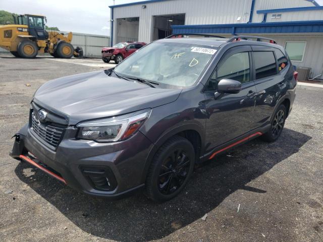 Photo 2 from auction – 2021 SUBARU FORESTER S with VIN JF2SKARC1MH410627