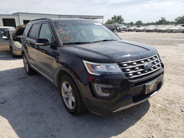 FORD EXPLORER X 2017 with VIN 1FM5K8D85HGC98168 - Photo from auction