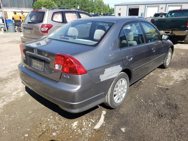 Photo 4 from auction – 2004 HONDA CIVIC with VIN 2HGES16574H582321