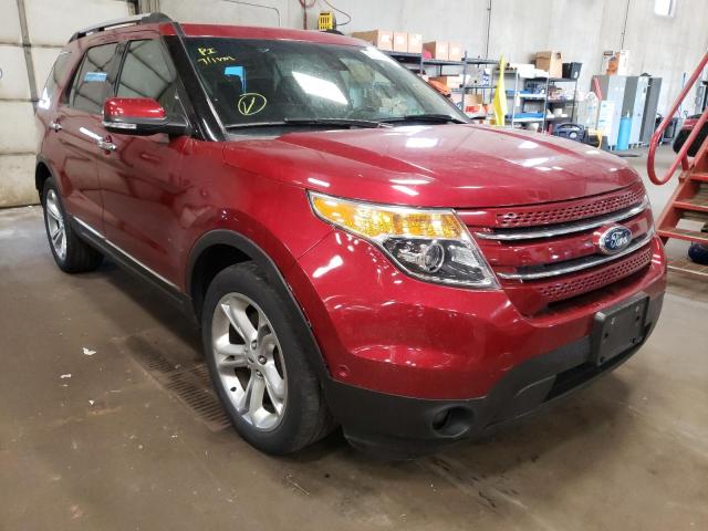 FORD EXPLORER L 2015 with VIN 1FM5K8F83FGB11455 - Photo from auction